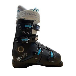 Salomon S/Pro X80 W Black Ski Boots Mondo 25.5 Therm-ic insoles included - New
